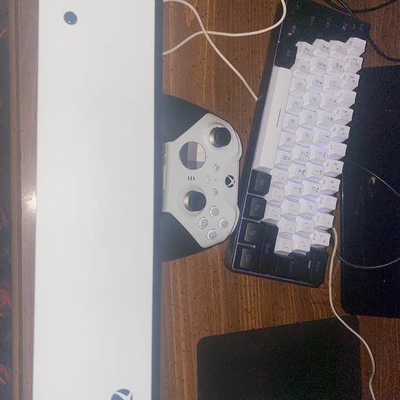 Xbox White and Black Console